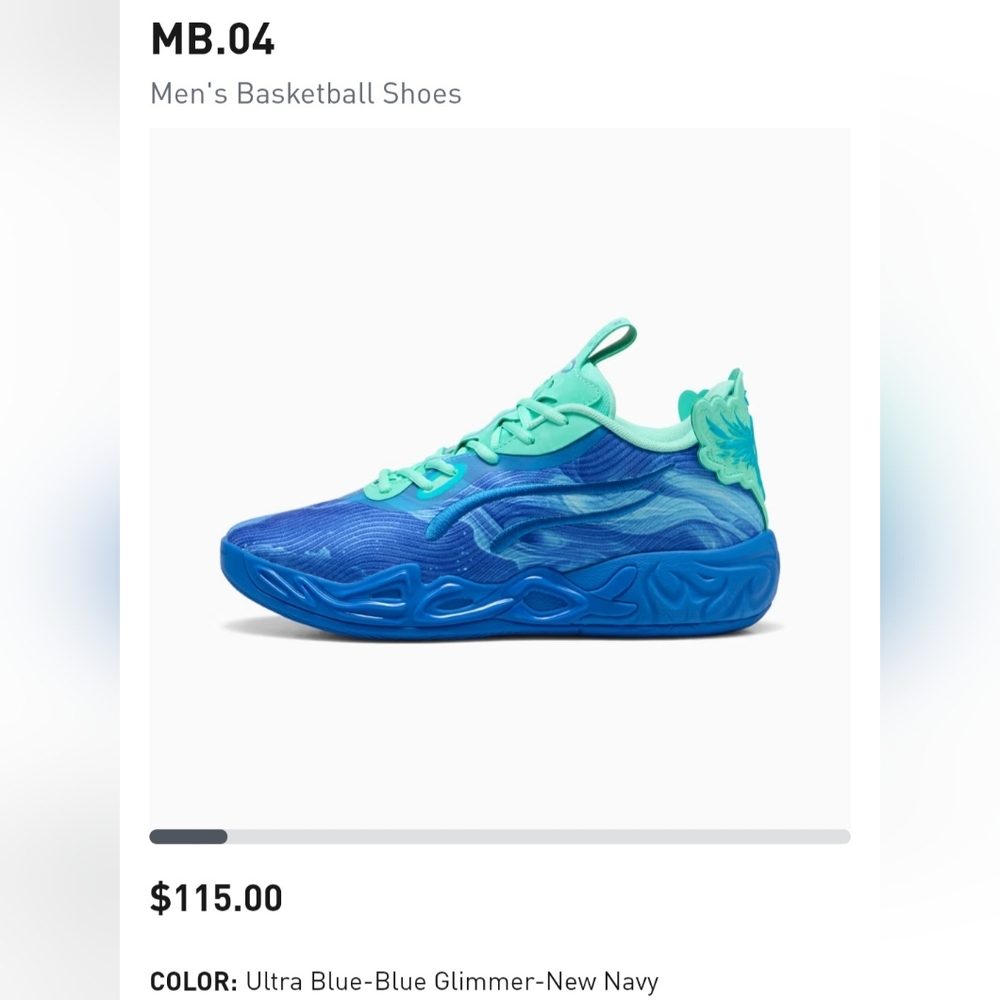 Mb 0.4 TEAM puma Basketball Shoe